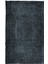 171 x 278 cm Kömür Grisi ve Siyah Tonlarda El Yapımı Halı, El Düğümlü Mutfak Halısı 1