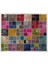 270 x 340 cm Çok Renkli Patchwork Halı, El Dokuma Halı, El Dokuma Peçvörk, Geometric Halı 5