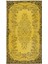 166 x 288 cm El Dokuması Türk Işi Halı, Yünlü El Yapımı Sarı Halı 1