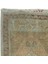48 x 93 cm Yumuşak Renklerde Eski Anadolu Uşak Halısı. El Yapımı Paspas, Banyo Paspası 4
