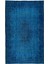 172 x 275 cm El Dokuması Halı, Mavi Modern Halı, El Yapımı Yünlü Halı 1
