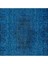 172 x 275 cm El Dokuması Halı, Mavi Modern Halı, El Yapımı Yünlü Halı 5