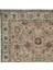 203 x 328 cm Romantik Botanik Tasarımlı Kırmızı ve Bej Eski El Yapımı Büyük Türk Halısı 4