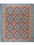 258 x 280 cm Geometrik Detaylı Iskandinav El Dokuması Eski Kilim Halı, 'düz Dokuma', Yün 1
