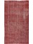 118 x 203 cm El Dokuması Yeniden Boyanmış Eski Türk Halısı, Modern Kırmızı El Yapımı Yünlü Halı 2
