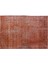 225 x 317 cm El Dokuması Otantik Eski Anadolu Halısı, Modern Turuncu El Yapımı Yünlü Halı 4