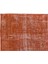 200 x 300 cm El Dokuması Otantik Eski Anadolu Halısı, Modern Turuncu El Yapımı Yünlü Halı 4