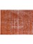 200 x 300 cm El Dokuması Otantik Eski Anadolu Halısı, Modern Turuncu El Yapımı Yünlü Halı 5