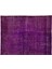 (196 x 308 cm ) Mor Renkli El Dokuması Anadolu Halısı, Otantik ve Modern Halı 2