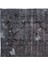 148 x 266 cm El Düğümlü Gri Halı, Modern El Dokuması Yün ve Pamuktan Yapılmış Alan Halısı 4