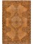 170 x 256 cm Turuncu Yemek Odası Halısı, Bohem Tarzı El Dokuma Halı, El Yapımı Türk Halıs 1
