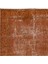 175 x 265 cm El Yapımı Turuncu Halı, El Dokuması Eski Halı, Modern Türk Halısı 4