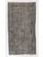 (99 x 186 cm ) Gri Renkli Anadolu Halısı, El Dokuması Halı 1