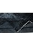 202 x 294 cm Siyah El Dokuması Halı, Yenilenmiş Büyük Halı, Yeniden Boyanmış Eski Halı 3