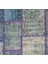 225 x 360 cm El Dokuması Koyu Tonlarda Çok Renkli Patchwork Halı 4