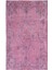 163 x 266 cm , El Düğümlü Pembe Halı, Dekoratif El Dokuması Yün ve Pamuktan Yapılmış Alan Halısı 1
