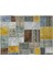 200 x 300 cm Çok Renkli El Dokuması Patchwork Halı Geometrik Patchwork, Modern Alan Halısı 2