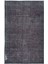 180 x 282 cm Modern El Yapımı Halı, Gri Eskitilmiş Halı, Gri Ev Dekoru 1
