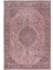 210 x 308 cm , El Düğümlü Pembe Halı, Dekoratif El Dokuması Yün ve Pamuktan Yapılmış Alan Halısı 1