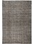 226 x 320 cm El Dokuması Yeniden Boyanmış Eski Türk Halısı, Modern Gri El Yapımı Yünlü Halı 2