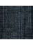 159 x 265 cm Ev Dekoru Halı, El Dokuması Siyah Modern Halı, Oda Ölçüsünde Halı 5