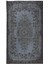 178 x 300 cm Modern Ev ve Ofis Dekoru Için Gri ve Siyah Tonlarda Halı, El Yapımı Anadolu Halı 1