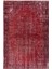 182 x 280 cm , Modern Ev Dekoru Halı, Kırmızı El Yapımı Halı, Geleneksel Yünlü Halı 1