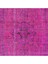 178 x 294 cm , Pembe El Dokuması Halı, El Düğümlü Alan Halısı, Eski Türk Halısı 5