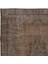 193 x 280 cm El Düğümlü Kahverengi Halı, Dekoratif El Dokuması Yün ve Pamuktan Yapılmış Alan Halısı 4