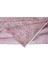 162 x 257 cm , Yenilenmiş Pembe El Yapımı Halı, Modern Yün ve Pamuktan Yapılmış Eski Halı 3