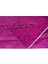 160 x 265 cm , Pembe El Yapımı Halı, Yenilenmiş Eski Halı, Yeniden Boyanmış Modern Halı 3