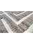 183 x 275 cm El Dokuması Tülü Halı, El Yapımı Bej ve Gri Geometrik Halı, Yün, Oturma Odası Halısı 3