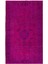 178 x 297 cm , Modern Ev Dekoru Halı, Pembe El Yapımı Halı, Geleneksel Yünlü Halı 1