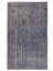 (160 x 262 cm ) Gri Renkli Anadolu Halısı, El Dokuması Çiçek Desenli Anadolu Halısı 1