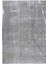 170 x 245 cm El Dokuması Yeniden Boyanmış Eski Türk Halısı, Modern Gri El Yapımı Yünlü Halı 2