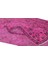 180 x 300 cm Pembe Renkli Yünlü Halı, Modern El Dokuması Yeniden Boyanmış Eski Türk Halısı 3