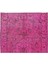 180 x 300 cm Pembe Renkli Yünlü Halı, Modern El Dokuması Yeniden Boyanmış Eski Türk Halısı 4