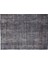 212 x 324 cm El Dokuması Yeniden Boyanmış Eski Türk Halısı, Modern Gri El Yapımı Yünlü Halı 5