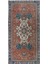 132 x 257 cm Madalyon Desenli Geleneksel Halı, El Yapımı Türk Halısı, Yaklaşık 1960, Yün Zemin Örtüsü 1