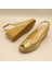 Terre Gold Deri Dolgu Topuk Sandalet 5