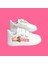 Capy Capy Bara Baskılı Beyaz Bantlı Çocuk Spor Ayakkabı Sneaker 1