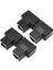 4pcs RJ45 Ethernet Splitter Konektörü Eşzamanlı Internet Erişimi Için 1 Ila 2 Splitter Adaptörü (Yurt Dışından) 1