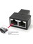 4pcs RJ45 Ethernet Splitter Konektörü Eşzamanlı Internet Erişimi Için 1 Ila 2 Splitter Adaptörü (Yurt Dışından) 3