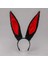 Peluş Malzemeden Imal Mega Boy Şekil Verilebilir Tavşan Kulağı Siyah 14X43 cm (4453) 5