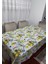 Limon Portakal Desenli 3D Dikdörtgen Masa Örtüsü (160 x 200) 2