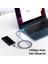 USB 3.1 Type-C Pd 100W 5A 10GBPS 4K 60Hz Destekli Kablo 1 Metre 3