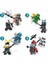 24 Adet DG1002 Legoıngly Ninjagoes Setleri Nınja Savaşçı Buz Imparatoru Kahramanlar Aksiyon Figürleri Kai Jay Cole Zane Nya Lloyd Minifig Oyuncaklar (Yurt Dışından) 3