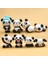 Adet/grup Sevimli Panda Düğün Dekorasyon Dıy Parti Ev Odası Masa Bahçe Dekor (Yurt Dışından) 4