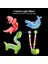 Hellokimi Pop Tüp Fidget Dinozor Oyuncakları Fidget Duyusal Tüpler Yeni Pop Tüpler Pop It Borular Çocuklar Çocuklar Için Işık Efektli Oyuncaklar (Yurt Dışından) 3