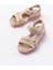 Kız Çocuk Bakır Spor Kaydırmaz Taban Sandalet 3